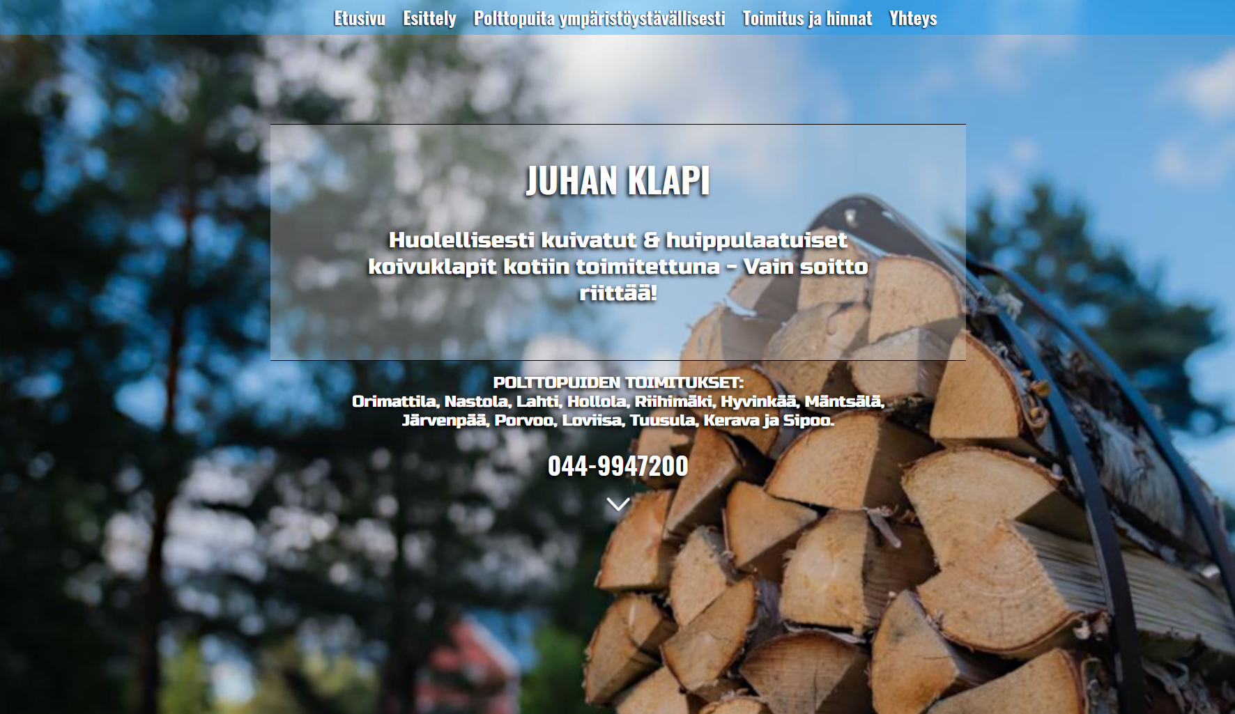 Juhan Klapin verkkosivut
