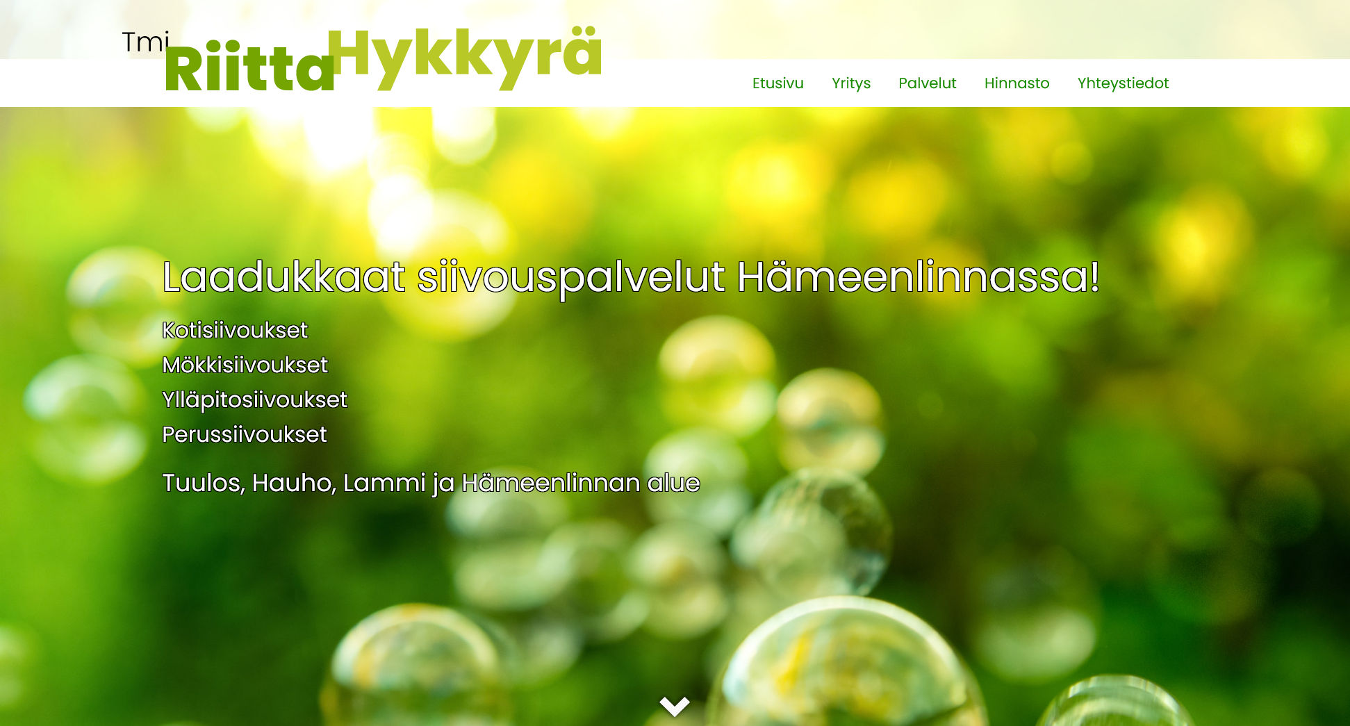 Case: Riitta Hykkyrä – verkkosivut toivat nopeasti uusia asiakkaita